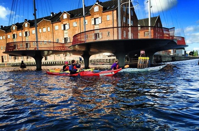 2 Hours Guided Kayak Tour in Copenhagen Harbor - Old Copenhagen and the Privatbanken building