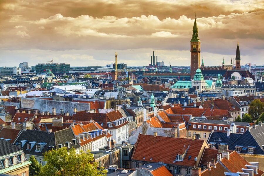 3-Hour Private Copenhagen Walking Tour - City Hall Square and the start beside Hans Christian Andersen