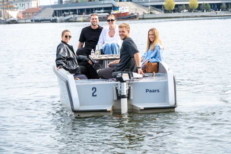 Aarhus: 1 or 1,5 Hour Boat Rental - No License Required - Taking the wheel at Aarhus Harbor