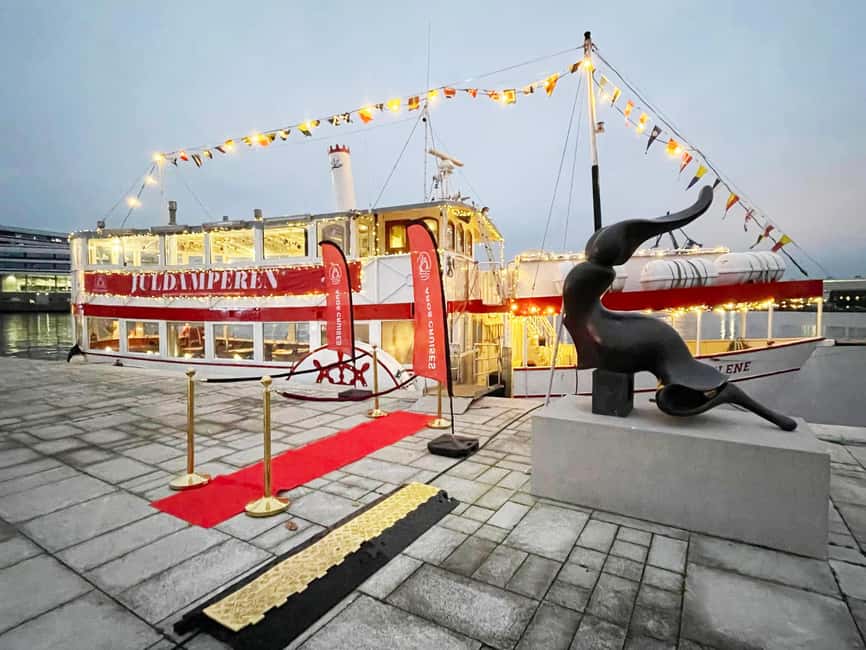 Aarhus: Christmas Harbour Cruise with Local Guide - Finding the ship behind Endless Connection