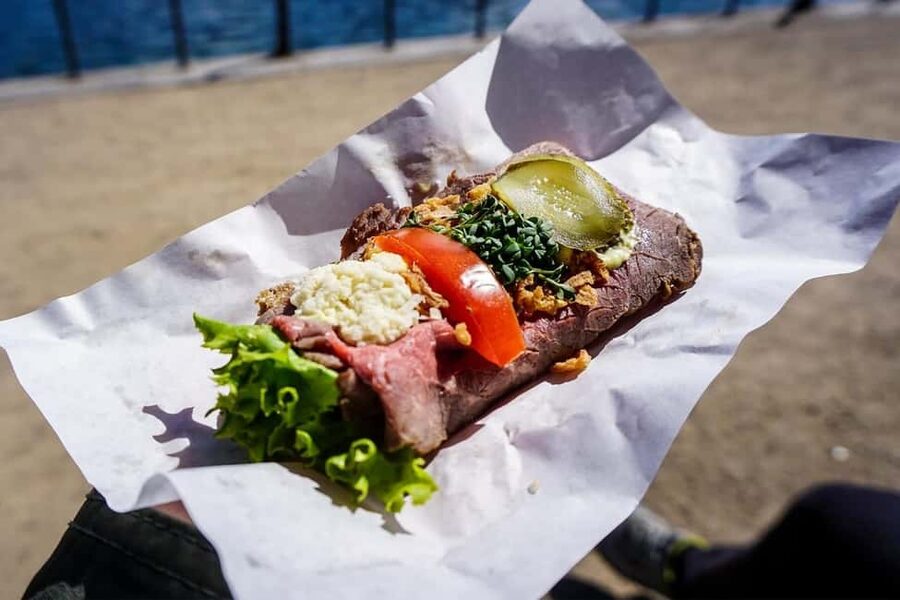 Best Copenhagen Food Tour with 5+ Tastings of Danish Foods - A second sandwich, this time with a different point of view