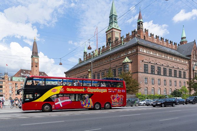 City Sightseeing Copenhagen Hop-On Hop-Off Bus Tour - The Classic Route from Ved Stranden to the Little Mermaid