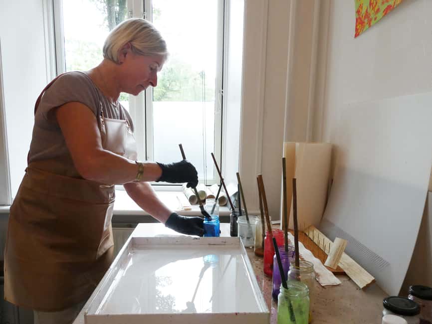 Copenhagen (2-Hour Paper Marbling Workshop with Goda) - Why this two-and-a-half-hour Copenhagen workshop is different
