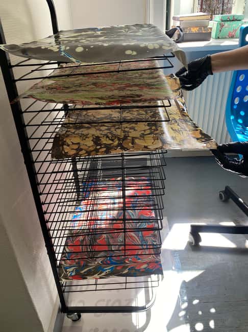 Copenhagen (2-Hour Paper Marbling Workshop with Goda) - The satisfying appeal of controlled chance