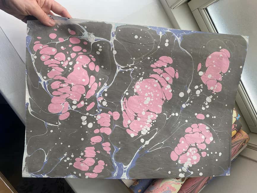 Copenhagen (2-Hour Paper Marbling Workshop with Goda) - Inside BLADR on Griffenfeldsgade 27