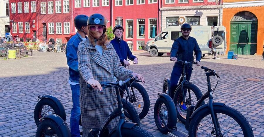 Copenhagen: Guided E-Scooter KickBike Tour- All Highlights - Amalienborg, the Marble Church, and royal Copenhagen