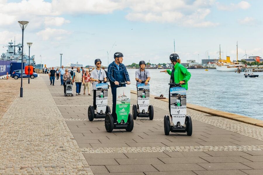 Copenhagen: Guided Segway Tour - The Royal Danish Theatre café break