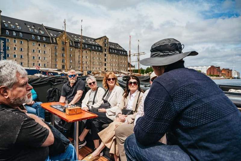 Copenhagen: Old Canals and Hidden Gems Social Boat Tour - Trekroner Island and the old fortress