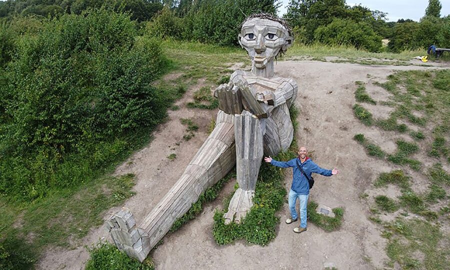 Copenhagen: Private Forgotten Giants E-Bike Treasure Hunt - Why four wooden giants make a good Copenhagen side trip