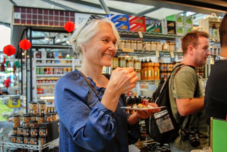 Copenhagen’s oldest and original food tour (Est. 2011). - Riviera Bakery and a pastry straight from the oven