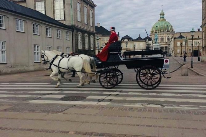 Copenhagen Walking Tour with Food Testing (smorrebrod dish & snap) - Amagertorv and the pedestrian center