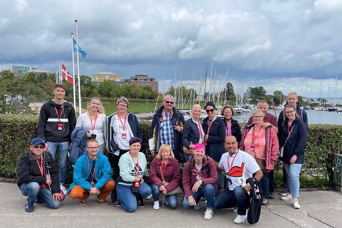 Copenhagen Walking Tour with Food Testing (smorrebrod dish & snap) - Amalienborg and the modern royal family