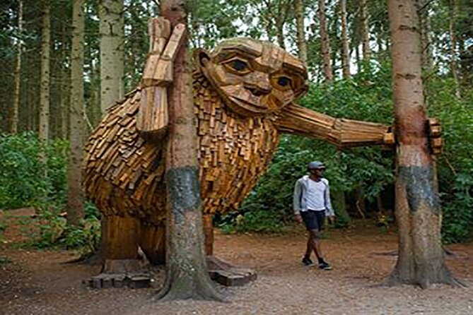 E-biking Northern Forgotten Giants' s Adventure - Four Forgotten Giants beyond central Copenhagen