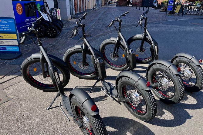 E-Scooter "Stand Up Kick Bike" 2 Hour Guided Copenhagen Tour - Starting at Nikolaj Plads in the old center