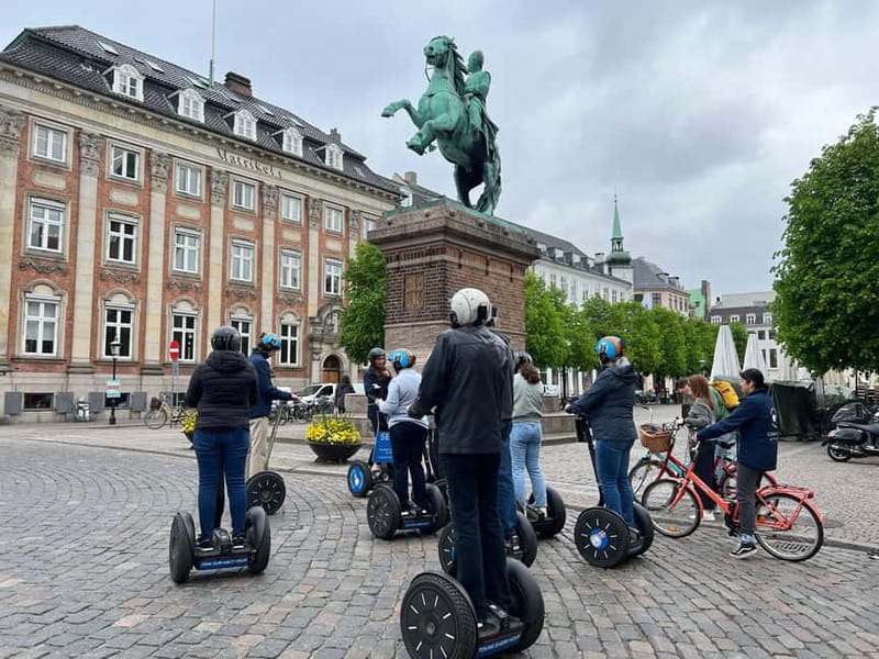 Guided SegwayTour of Copenhagen - 1 hour guided Tour - Learning to ride before the city route
