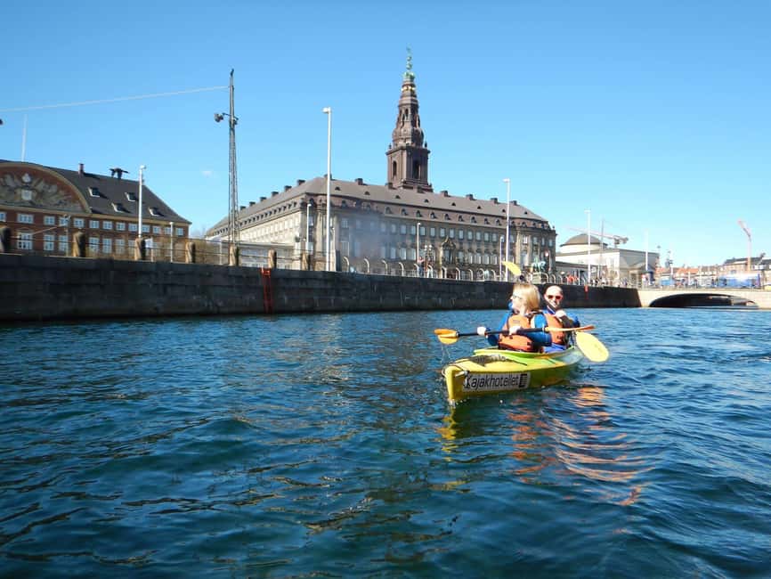 Kayak Tour in Copenhagen Harbor - June, July and August - Langebro and the first city views