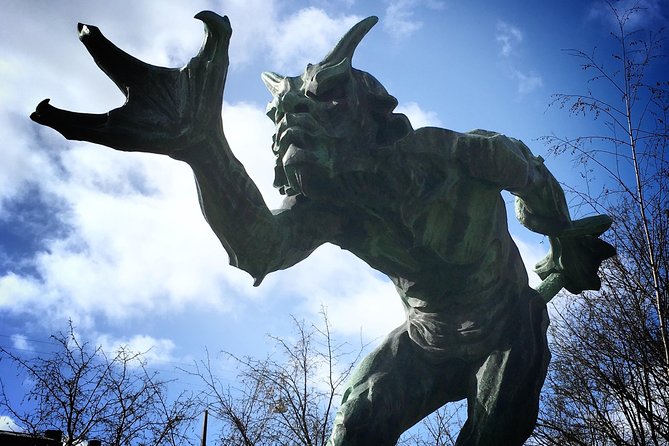 Monstour: A Self-Guided Audio Tour of Danish Folk Legends - Ny Carlsberg Glyptotek garden: an art museum with an outdoor opening