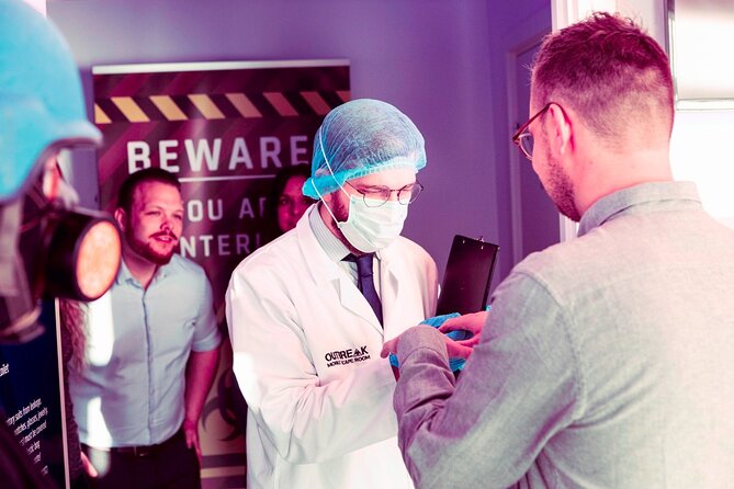 Outbreak Escape Room - The Outbreak story gives the game a purpose