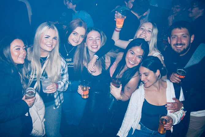 Party Pub Crawl Copenhagen - Walking between bars and staying with the group