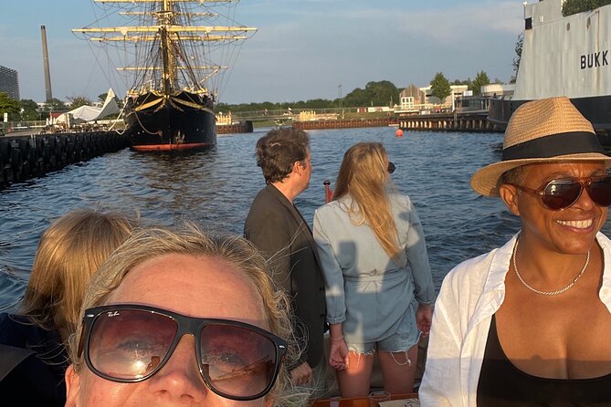 Private Copenhagen Boat cruise in Scandinavian mahogany boat - Christianshavn, houseboats, and Christiania’s waterfront