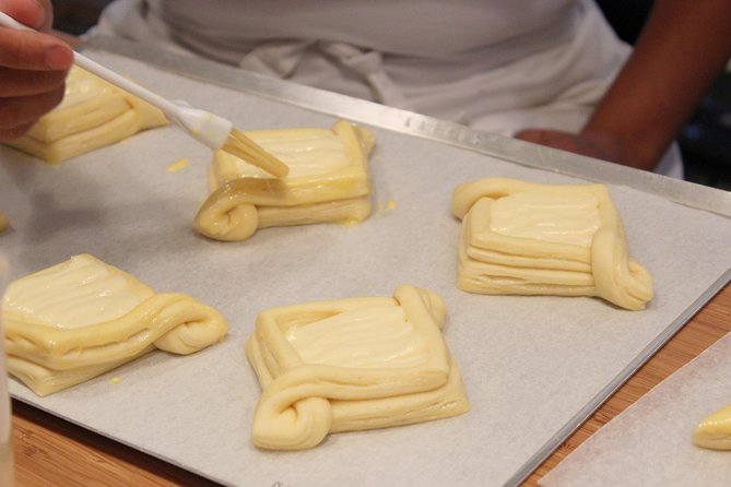 The Art of Baking Danish Pastry - Three Danish pastries, with plenty of practice